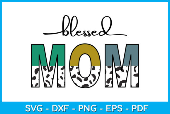 Blessed Mom Leopard Sunflower Sub Vol. 2 Graphics and Crafts Review