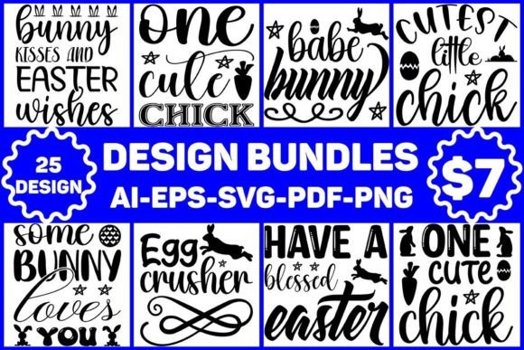 Easter Svg Design Bundile: Graphics and Crafts for Modern Branding