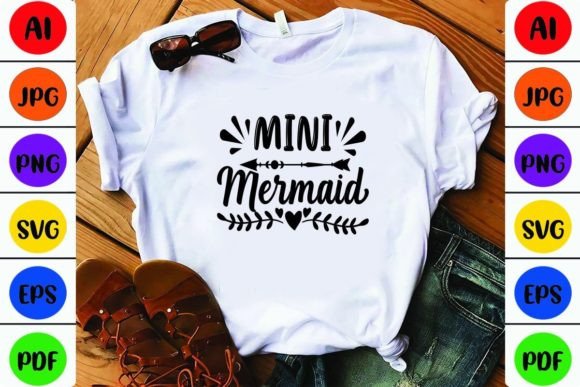 Mini Mermaid Graphics and Crafts Review